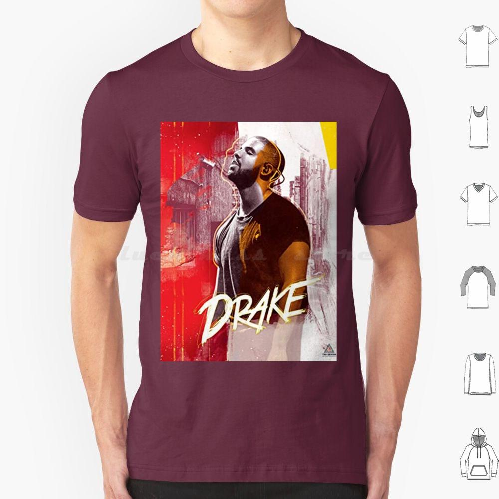 Man Cool Band Poster T Shirt Cotton Men Women DIY Print Album Music Wadaks Aesthetic Good Drakes Love Cover Rapper