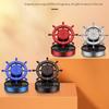 Ship Rudder Car Air Fresheners Rotating Solar Car Fresheners Car Perfumes Relieve Stress & Purifie Odors for Home Office