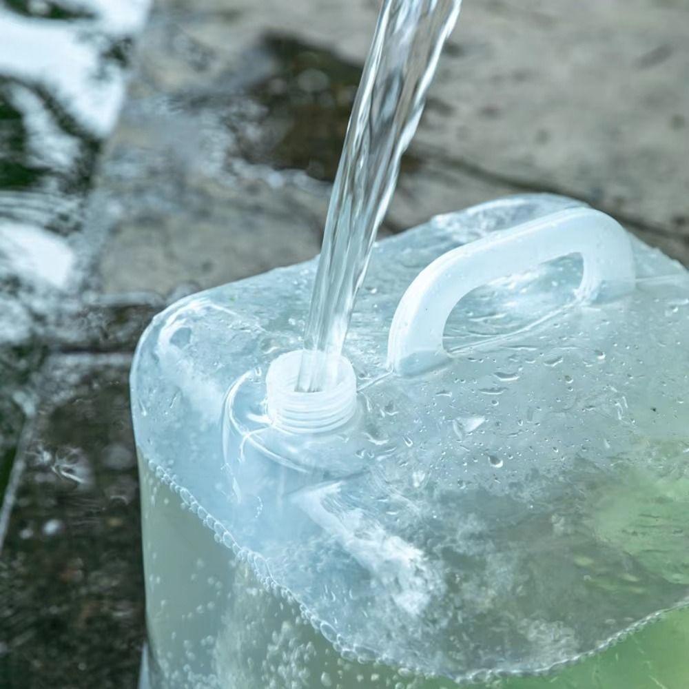 Auslaufsack faltbar Große Kapazität Faltbarer Wasserbehälter Outdoor Wasserbehälter Camping