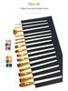 15-Piece Oil Painting Brush Set with Canvas Bag for Watercolor and Acrylic Art