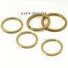 5-10 STKS Massief Messing Sleutelhangerringen Dubbele Lus Sleutelhanger 15-38mm Tas Haak Connector Sleutel Splitring Houder voor DIY Sieraden Maken