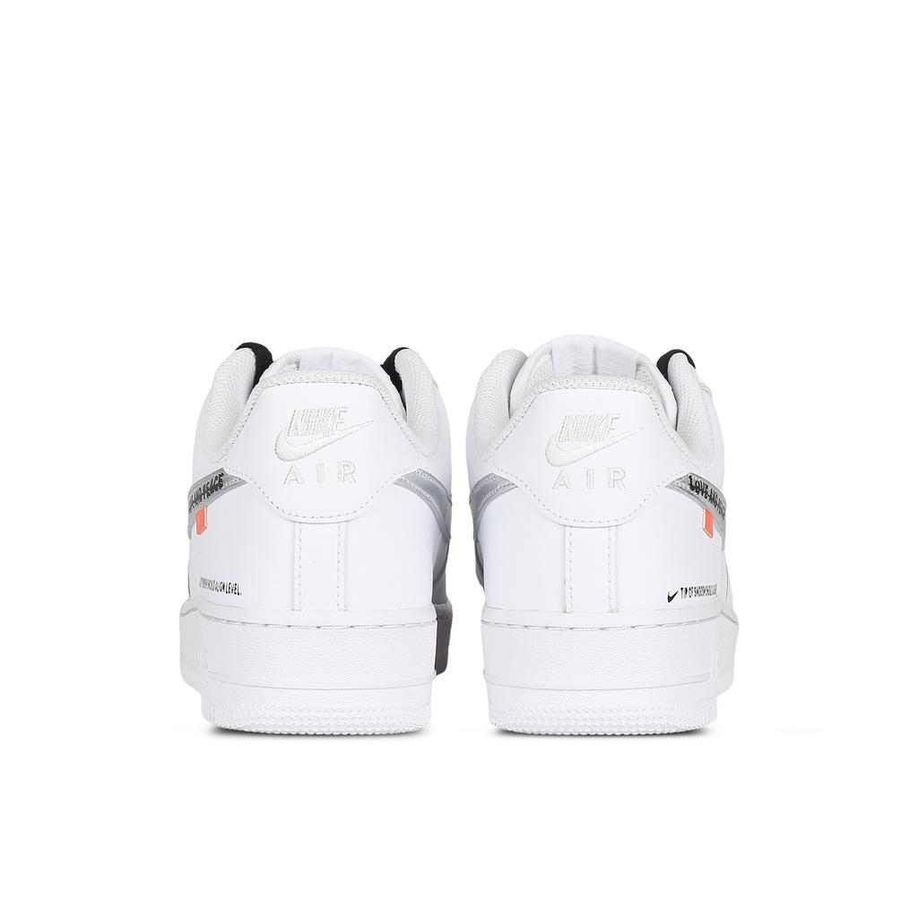Nike Air Force 1 Low Anno del Drago Edizione Limitata, Fu Lai Scarpe da Skateboard Basse da Uomo Argento Bianco CW2288-111(Team81-)