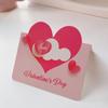 10Pcs/Set Valentines Day Love Postcard Wedding Invitation Greeting Cards Anniversary Valentines Day Gift Cards Party Supplies