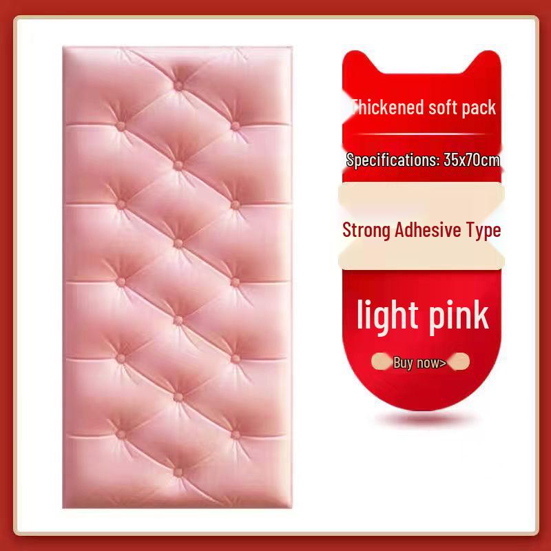 Selbstklebendes weiches Rückenlehnenkissen für Kinderbettseite