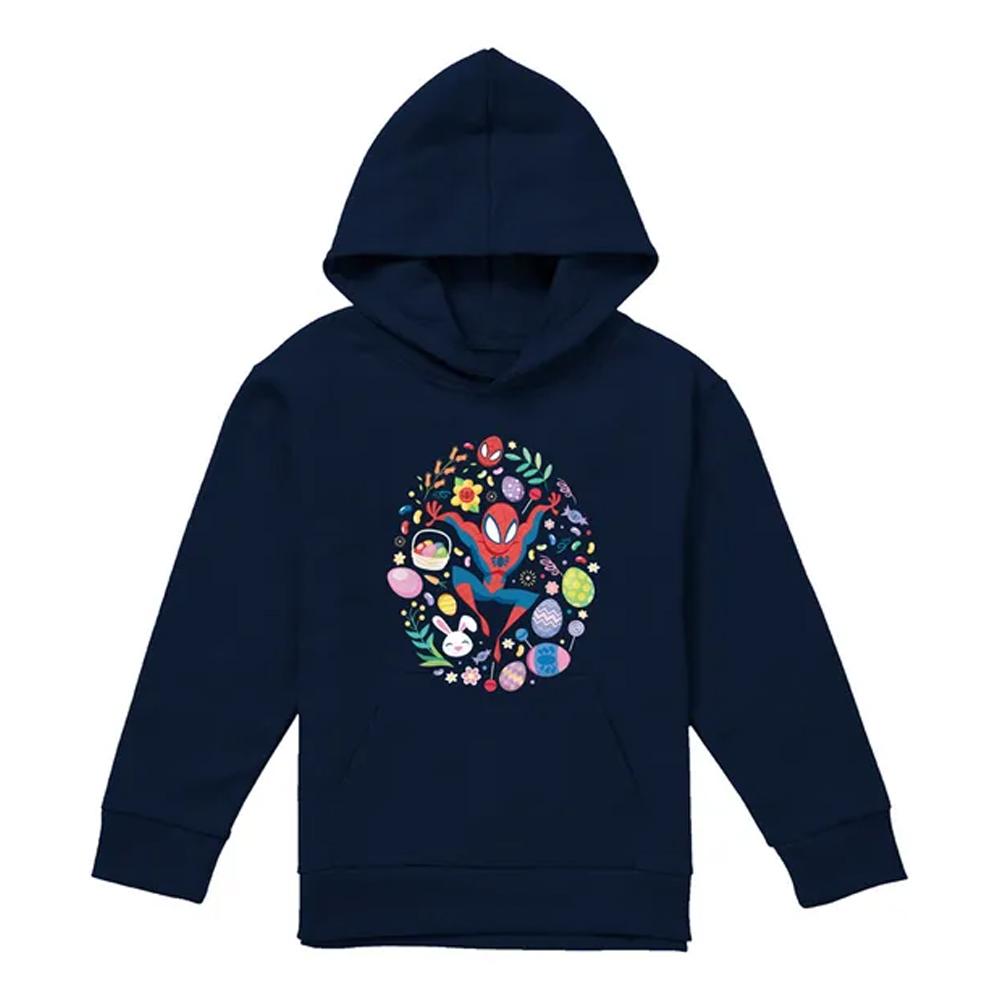 Spider-Man Childrens/Kids Circle Easter Hoodie