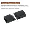 12mm X 6mm Flat Leather 6pcs Flat Closure End Stainless Steel Clasp Closure Leather Cord DIY Supplies Craft Making [uxcell] Clasp, Caps, Buckle,