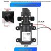 12V Mini Smart High-Pressure Electric Diaphragm Pump for Car Wash & Sprayer Accessories
