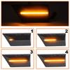 Opel Signum 03-08 LED side indicator SMOKED DYNAMIC 2 pcs. SET