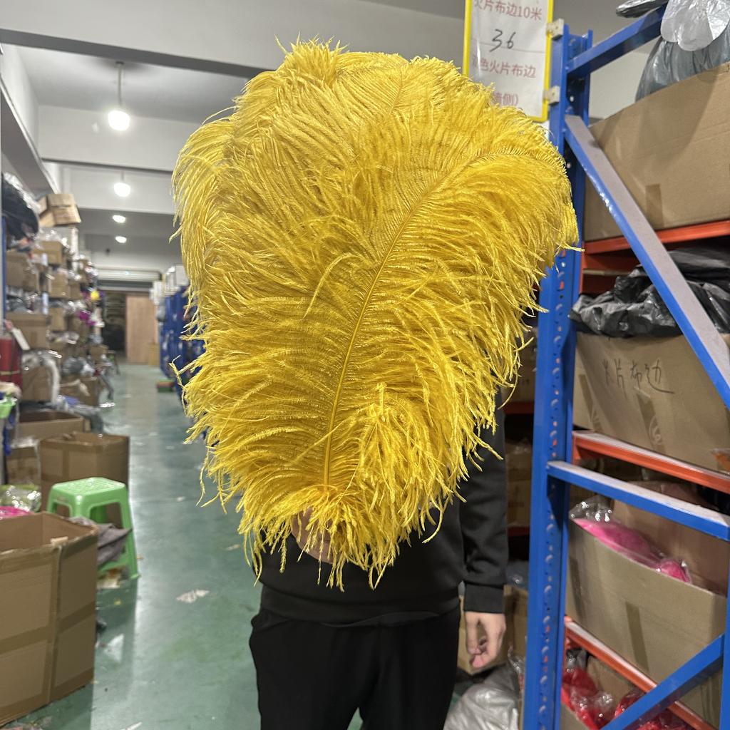 10pcslot 55-60cm Ostrich Feather for Crafts Party Wedding Decor Plumes Ostrich Table Centerpieces White Feathers Decoration