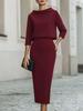European and American Urban Fashion Bodycon Skirt and Top Two-Piece Set, 2026 New Style.
