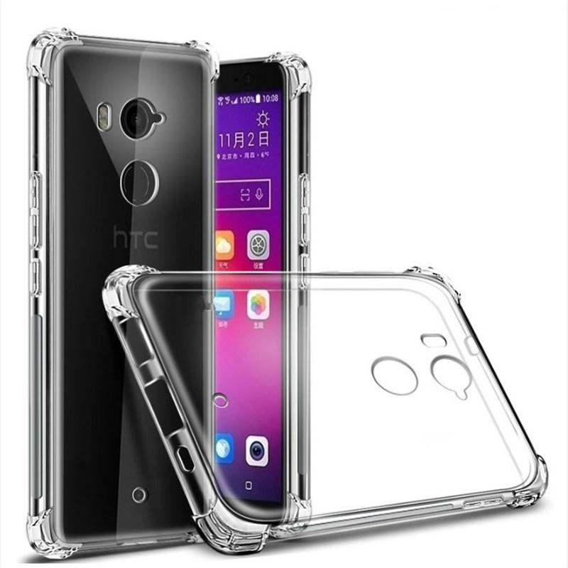 

Transparent Crystal Soft TPU Clear Skin Case Ultra Thin Cover for HTC U 11 / U11 / Ocean TPU