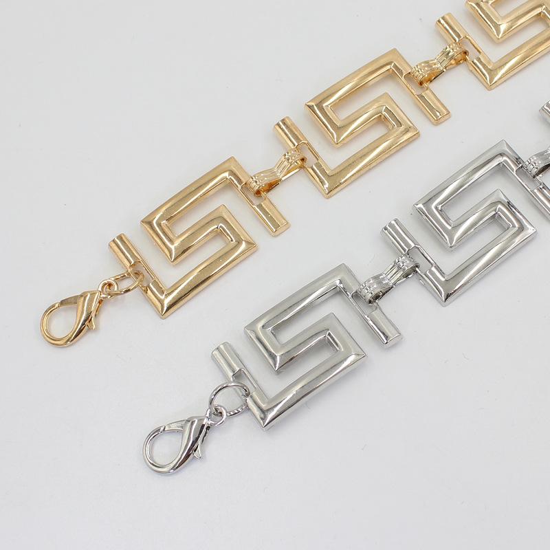 Metal Waist Chain Women'S Dress Trendy Decoration With Suit Belt Tiger Head Accessories Chain 2 Optional