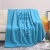 1PC Argentina National Football Team Print Flannel Blanket, High quality All Seasons, Home Decor, Warmth and Comfort, Perfect for Christmas Gifts
