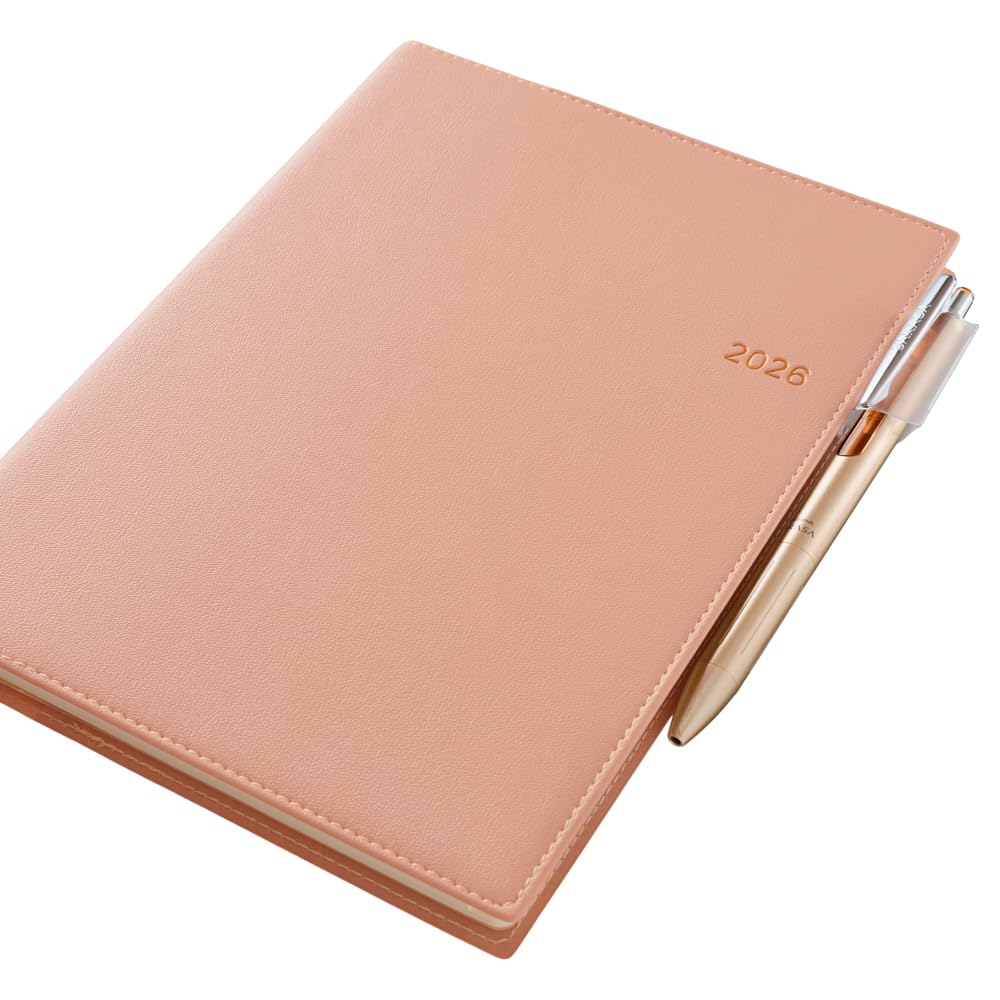 NOLTY April Weekly 9688 Planner, 2026, Start, A5, Access, 3, Pink,