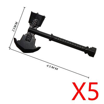 MOC Building Block Medieval Solider Knight Figures Toy Weapons Accessories Sword Axe Bow Sword Ten Spear Crossbow Mini Bricks