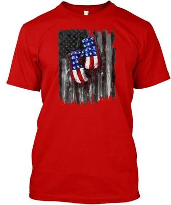 American Boxing T-Shirt Made In the USA Size S To 5XL Unisex T-Shirt