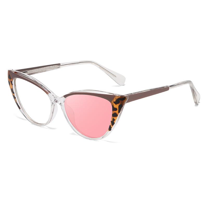 

JYL TS Women s Photochromic Cat-Eye - Trendy Fashion Eyewear Frames HL-95023 c-4238 электрический синий