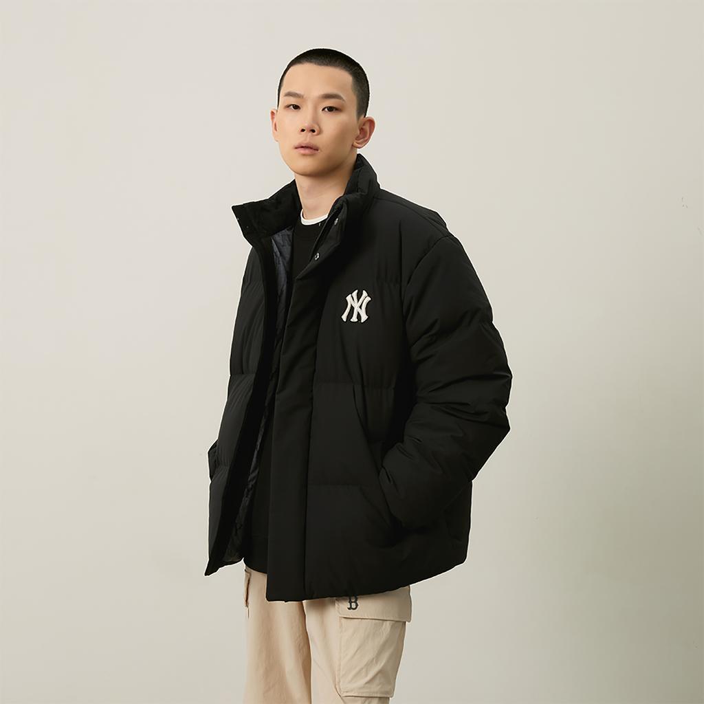 MLB MONOGRAM FW24 Down Jacket Unisex Black 3ADJM1646-50BKS