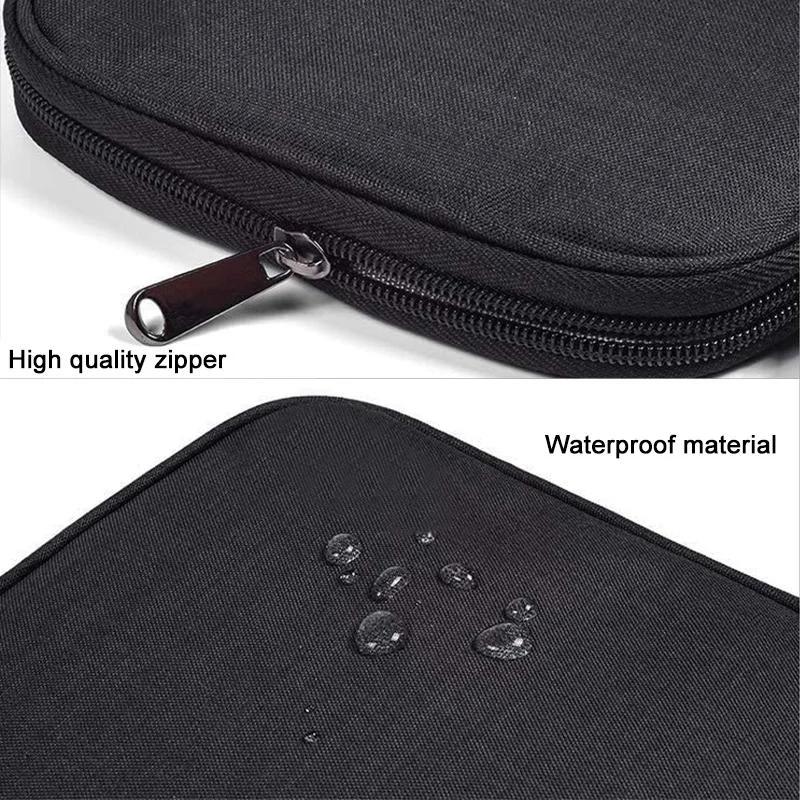 Smart Watch Band Organizer,Nylon Waterproof Watch Bands Storage Bag,Portable Electronics Travel Watch Straps Carrying Case Pouch