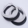 10pcs/lot 8mm /10mm Wide Teeth Hairbands  Girls Plastic Headbands Lady Jewelry Findings Diy Tools White Black  Hair Accessory