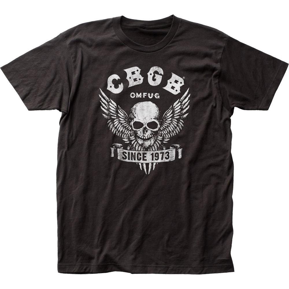 

CBGB Since 1973 Mens T Shirt Music Classic Concert Rock Band Tee New Black Unisex T-Shirt L