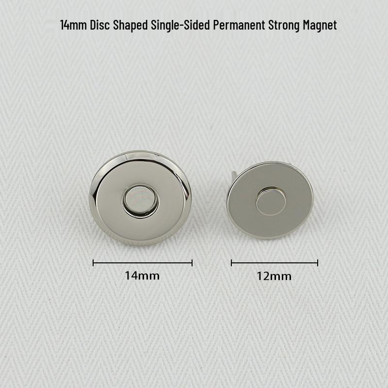 DIY Strong Magnetic Snap: Invisible, Sew-Free Button for Handmade Leather Bags