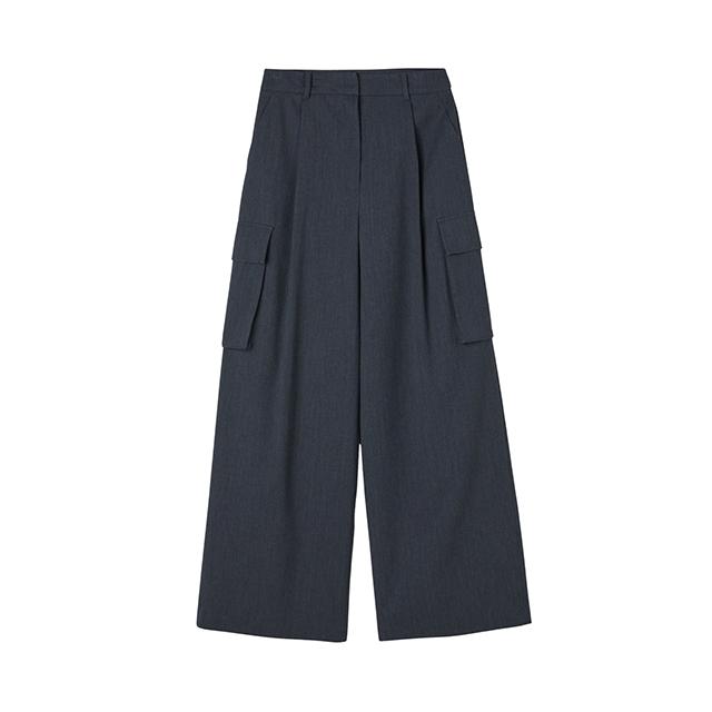 LAP Cargo Pocket Wide Slacks Aq3Wp861