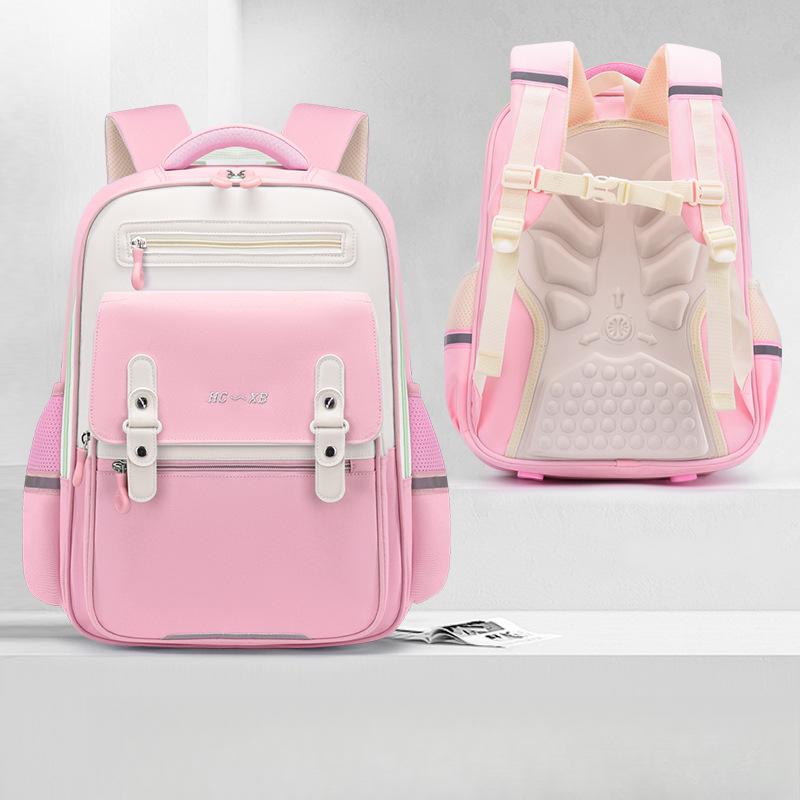 Cloud Primary School Backpack with Spine Support, Large-capacity Children's Bag, Lightweight Backpack