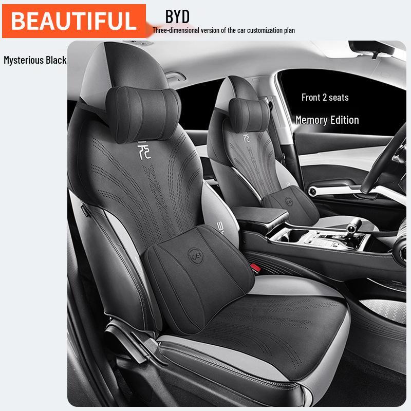 ZFL Sports Leather All-Season Seat Cushion for BYD Yuan PLUS