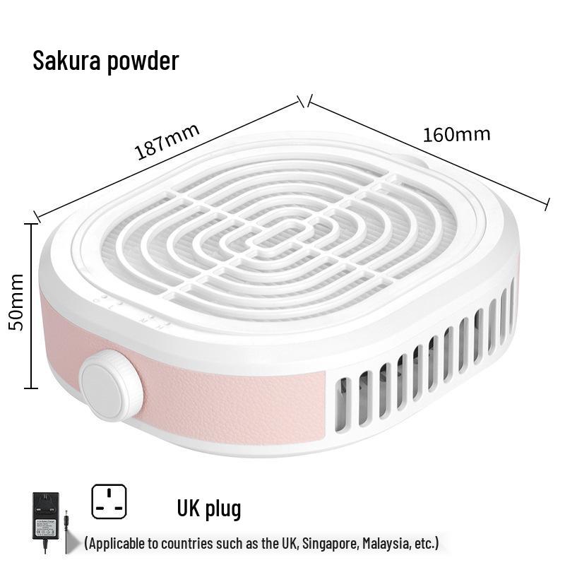 Rechargeable Silent Nail Dust Collector: High-Power Suction for Grinding and Nail Removal