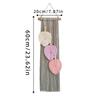 Pink Macrame Leaves Tapestry Wall Decoration Wall Hanging Decor Leaves Tapestry for Living Room