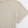 Polo Ralph Lauren Solid Logo Embroidered Crew Neck Short Sleeve T-Shirt Women Tops Oatmeal 211682521-024