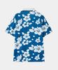 CREW MEMBERS ONLY Resort Shirt Flower Blue