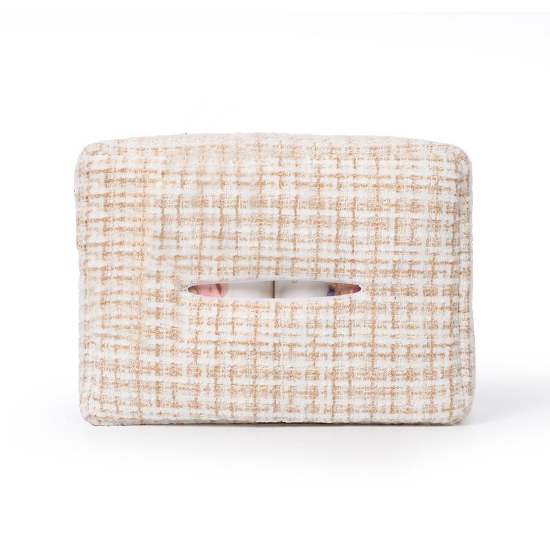 Hanging Car Tissue Box with Floral Bow, Stylish & Elegant for Women