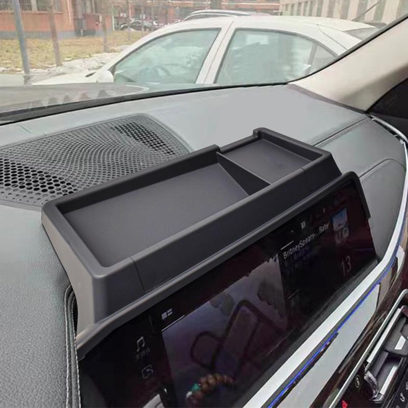 Dla BMW X5 G05 X7 G07 X6 G06 Organizer na deskę rozdzielczą i konsolę środkową Półka na deskę rozdzielczą Uchwyty na telefon Pudełko do przechowywania w samochodzie