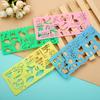 Spirograph Drawing Template Ruler Diy Geometric Animal Patterns Ruler For Children Drawing