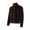 Mens Vintage Harrington Jacket Retro Motorcycle Style Workwear Outerwear Casual Loose Fit Cotton Shell