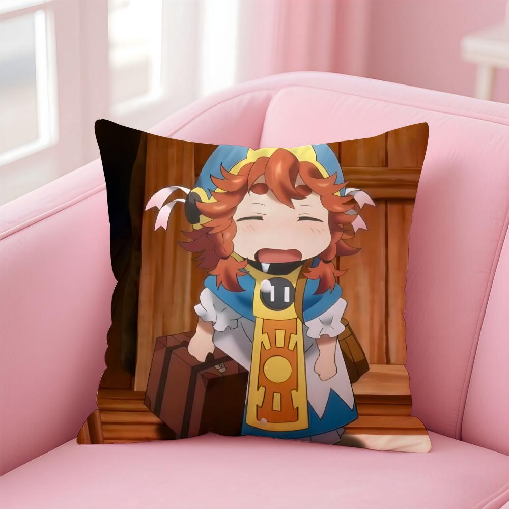 Hakumei To MMikochis Cushion Cover Comfortable Reversible Pillow Cover Ideal For Car Sofa Bedroom & Beyond