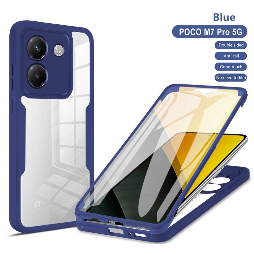 Pro Mi Poco M7 M6 F7 F6 F5 Pro Nárazuvzdorné a proti pádu 360 Plně obalené pouzdro na telefon Pro Mi Poco F7 Ultra