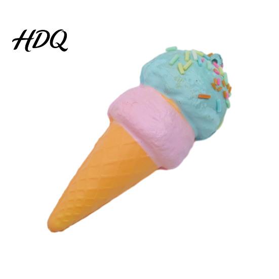 Office Stress Toy Ice Cream Cone Squeeze Simulated Fidget Slow Ball Rebound Anxiety Relief Soft Stretch Sensory