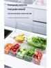 Large Capacity Salad and Fruit Preservation Box with Lid - Transparent and Food Grade