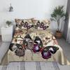 Colorful Butterfly Bedding Set Soft Bed Sheet 3D Bedding Digital Printing Bed Linen Queen Size Bedding Set Fashion Design