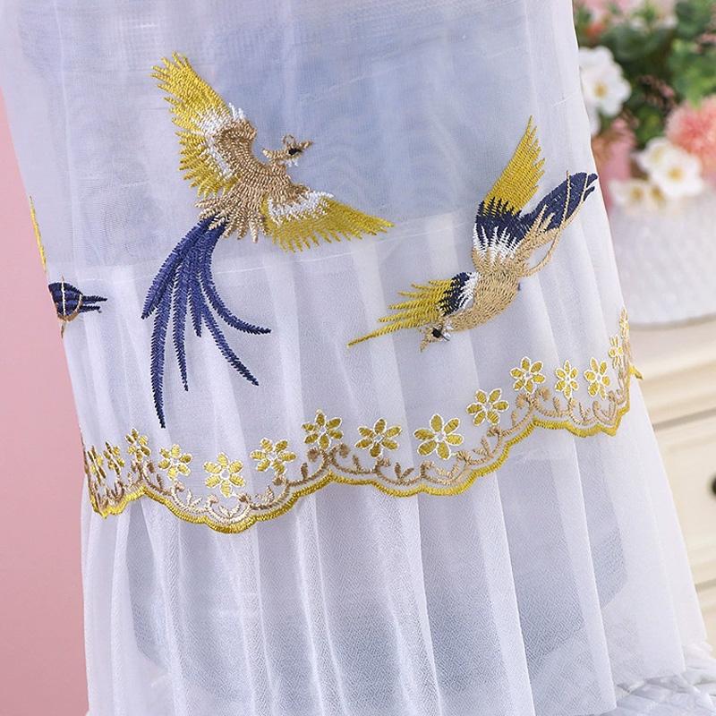 1Pc Barrel Dust Cover Universal Printed Reusable Bucket Sleeve Upper Dustproof Water Dispenser Cove Lace Embroidered