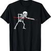 Skeleton Billiards Halloween Billiard Pool Snooker T-Shirt