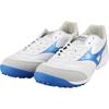 Mizuno Bequeme Stilvolle Stoßdämpfende Fußballschuhe Unisex Fußballschuhe Weiß Blau Q1GB241325