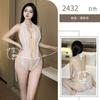 Sexy Underwear Small Chest Transparent Free Uniform Temptation Milk Leakage Hot Bed One-piece Suit