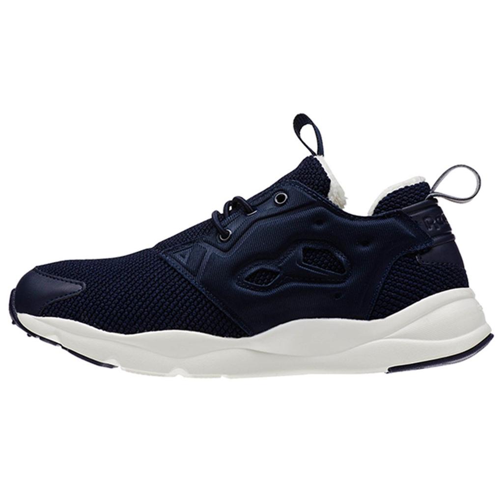 Reebok Furylite Winter Low-Top Lifestyle Sneakers Unisex Sneakers Indigo V70753