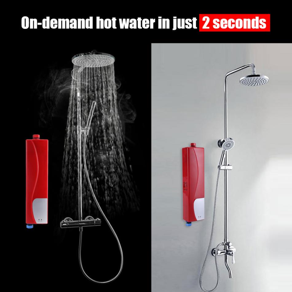 Buy GZU ZM D3 Instant Electric Tankless Water Heater for Kitchen