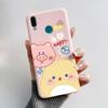 Silicone Case For Huawei Y9 2019 Case JKM-LX3 Cartoon Soft TPU Fundas Phone Cover For Huawei Y9 2019 Y 9 Cases Shockproof Coque