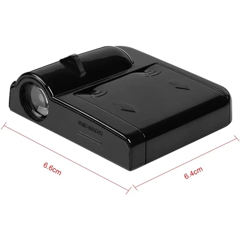 2Pcs Car Door Projector Lamps Car LED Welcome Light Car Accessories For Chevrolet Spark Silverado Trailblazer Captiva Lacetti